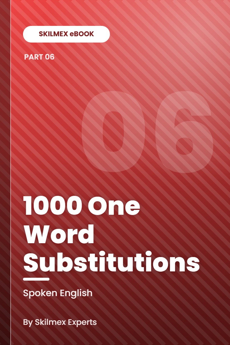 SKILMEX 1000 One Word Substitutions