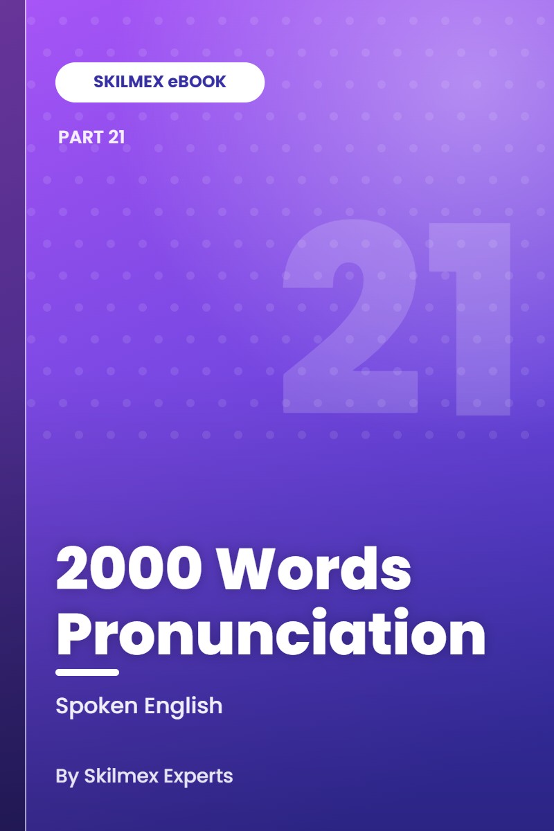 SKILMEX 2000 Words Pronunciation