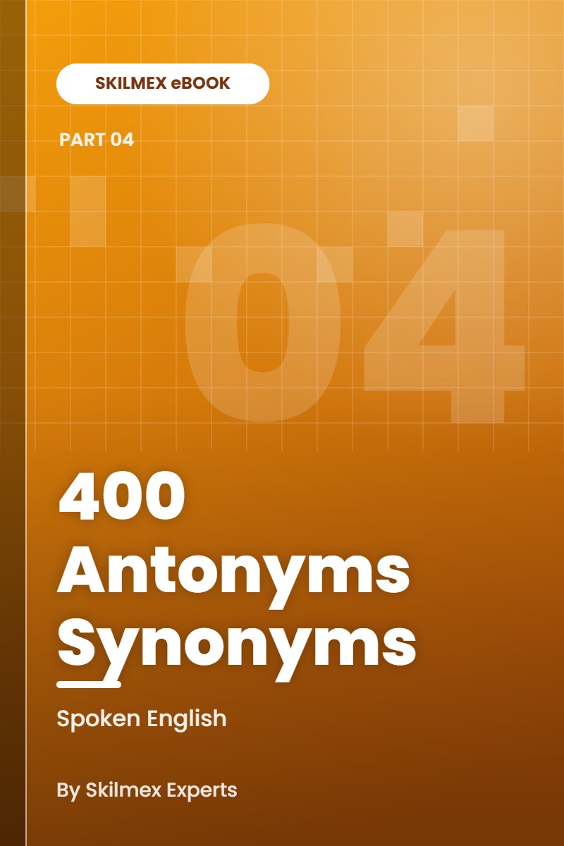 SKILMEX 400 Antonyms Synonyms